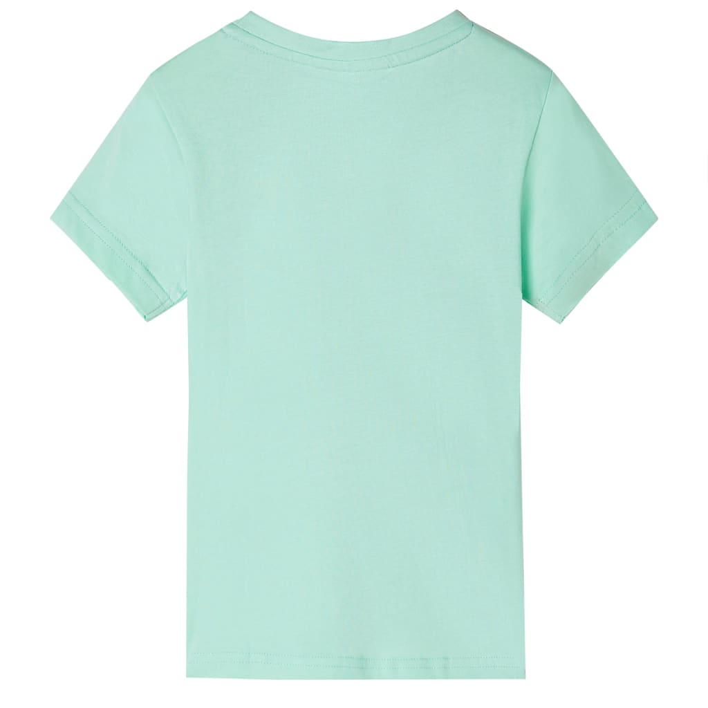 VidaXL Kindershirt 128 hellgrün