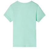 VidaXL Kindershirt 128 hellgrün
