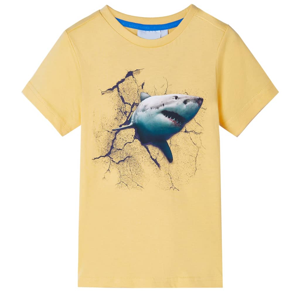 VidaXL Kindershirt 128 Gelb