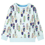 VidaXL Kinderpullover 116 softblau gemischt