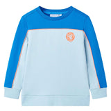 VidaXL Kinderpullover 92 leuchtendes Blau und Hellblau