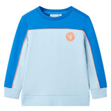 VidaXL Kinderpullover 104 leuchtendes Blau und Hellblau