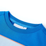 VidaXL Kinderpullover 116 leuchtendes Blau und Hellblau