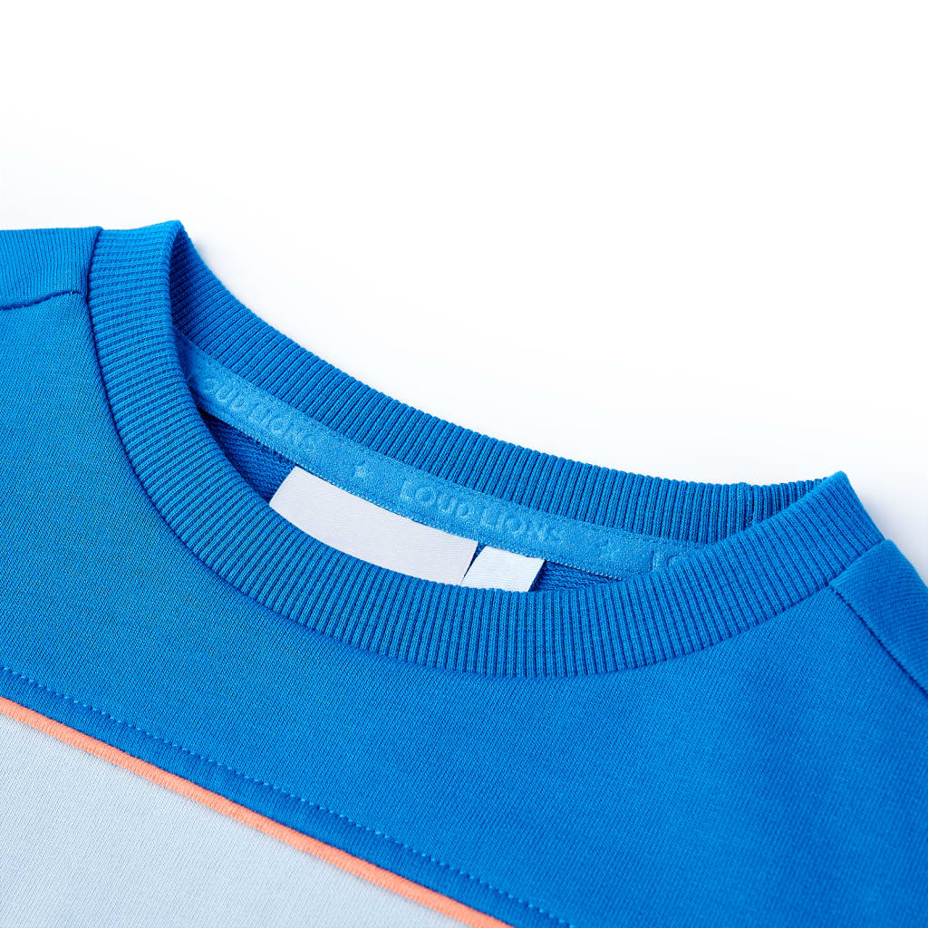 VidaXL Kinderpullover 140 Hellblau und Hellblau