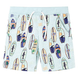 VidaXL Kindershorts mit Kordelzug 92 melange soft blue