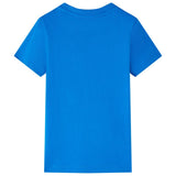 VidaXL Kindershirt 92 leuchtend blau