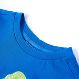 VidaXL Kindershirt 140 leuchtend blau