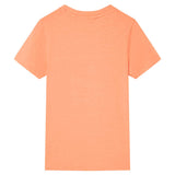 VidaXL Kindershirt mit kurzen Ärmeln 92 neonorange