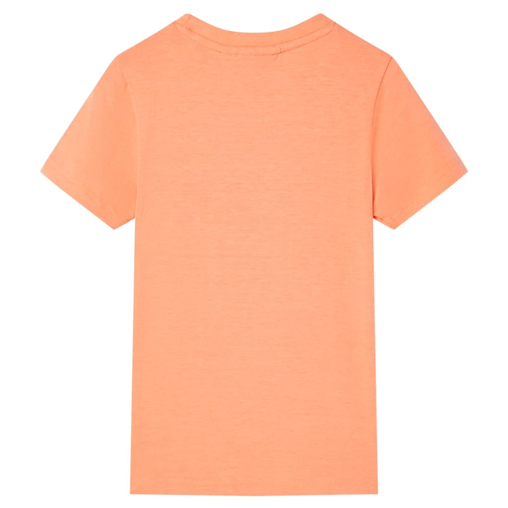 VidaXL Kindershirt mit kurzen Ärmeln 104 neonorange
