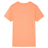 VidaXL Kindershirt mit kurzen Ärmeln 116 neonorange