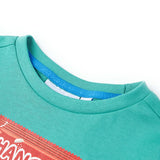 VidaXL Kindershirt mit kurzen Ärmeln 116 dunkles Mint