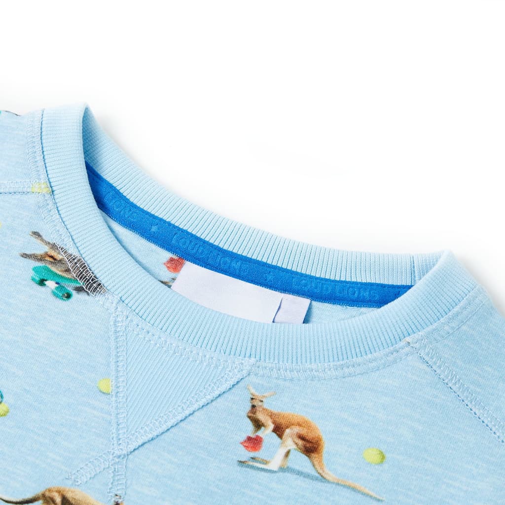 VidaXL Kinderpullover 92 Hellblau gemischt