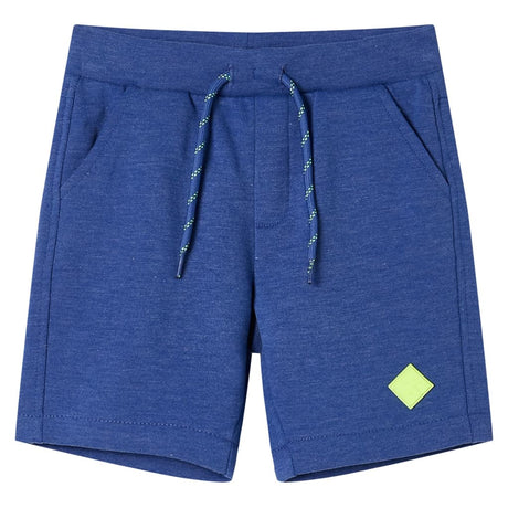 VidaXL Kindershorts mit Kordelzug 128 blau gemischt