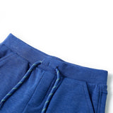 VidaXL Kindershorts mit Kordelzug 128 melangeblau