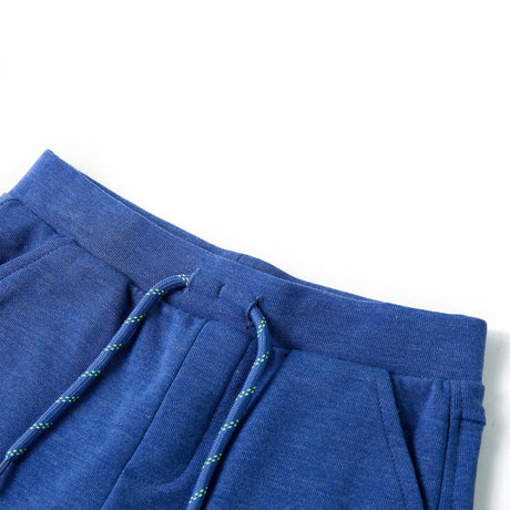 VidaXL Kindershorts mit Kordelzug 128 blau gemischt