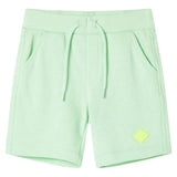 VidaXL Kindershorts mit Kordelzug 116 Hellgrün