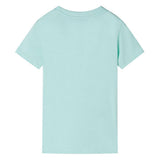 VidaXL Kindershirt 104 helles Mint