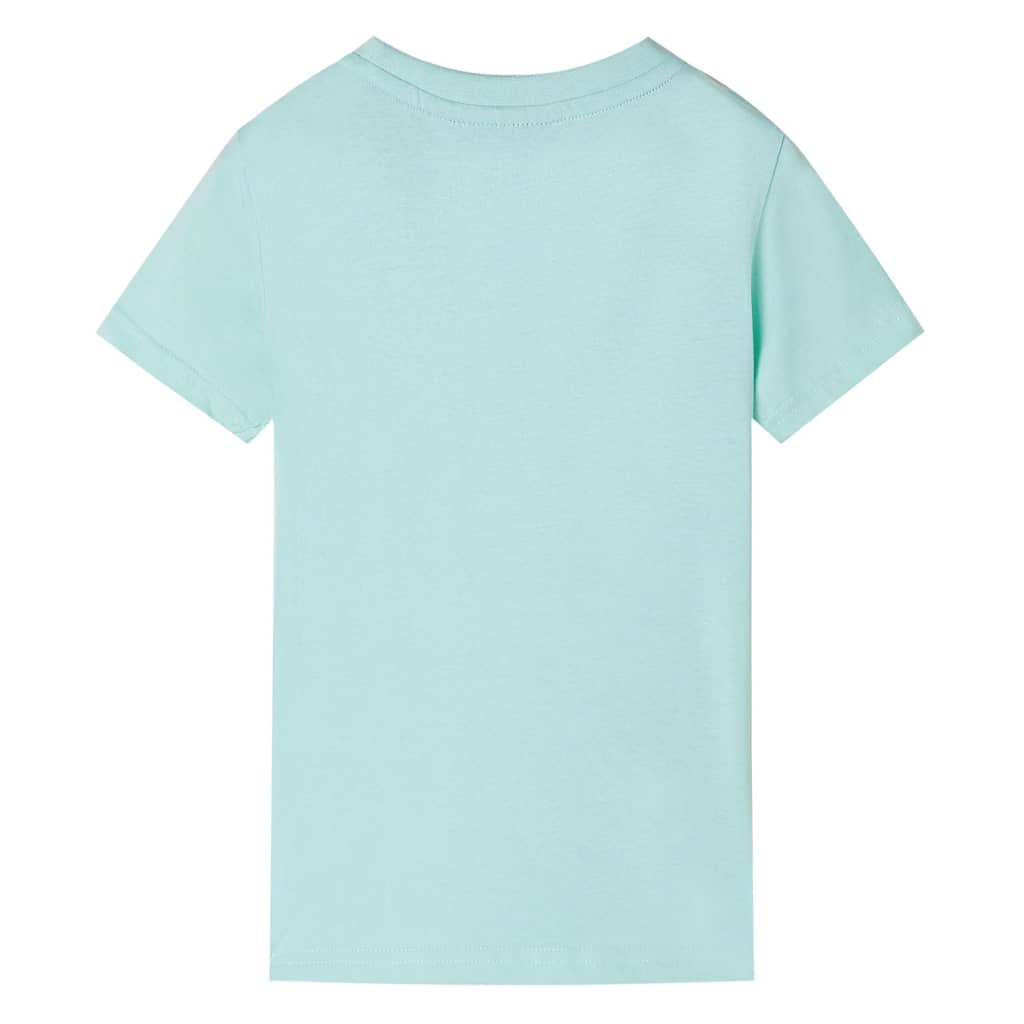 VidaXL Kindershirt 128 helles Mint