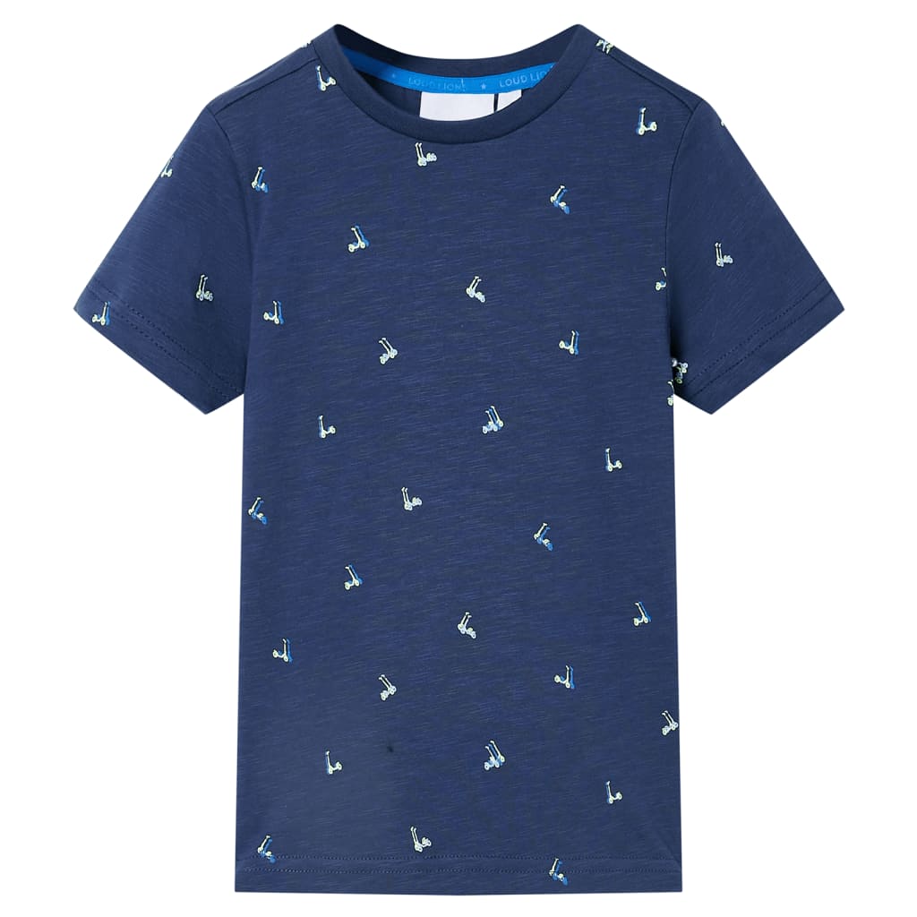 VidaXL Kindershirt 104 dunkelblau