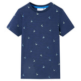VidaXL Kindershirt 104 dunkelblau