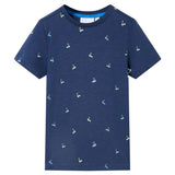 VidaXL Kindershirt 116 dunkelblau