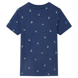 VidaXL Kindershirt 116 dunkelblau