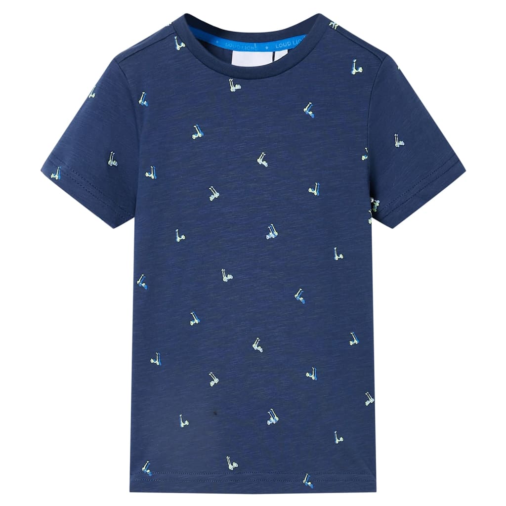 VidaXL Kindershirt 140 dunkelblau