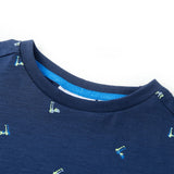 VidaXL Kindershirt 140 dunkelblau