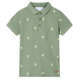 VidaXL Kinder-Poloshirt 92 Khaki