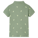 VidaXL Kinder-Poloshirt 92 Khaki