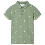 VidaXL Kinderpoloshirt 140 Khaki