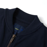 VidaXL Kinderstrickjacke mit Reißverschluss 140 Marineblau