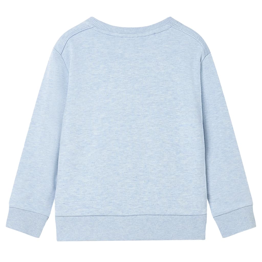 VidaXL Kinderpullover 92 weiches Blau gemischt