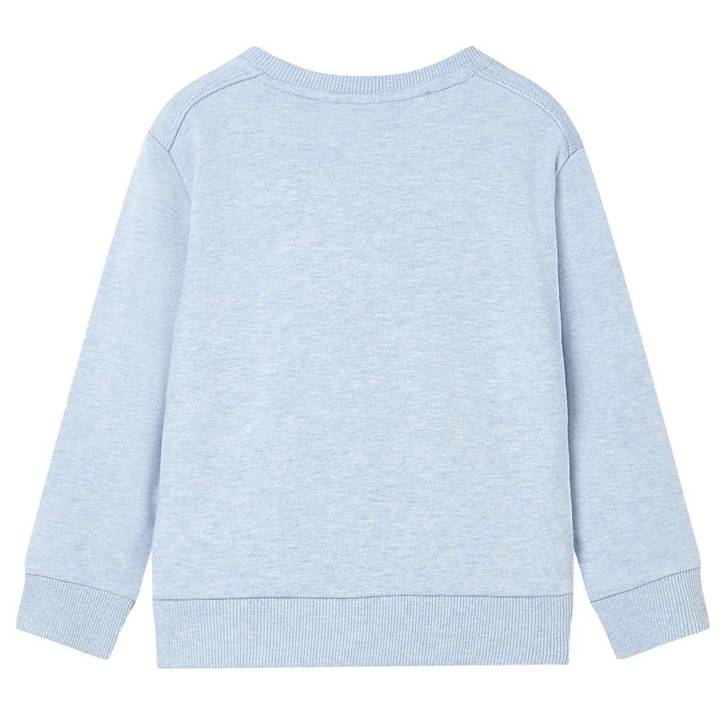 VidaXL Kinderpullover 128 gemischtes zartes Blau