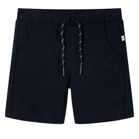 VidaXL Kindershorts mit Kordelzug 92 Marineblau