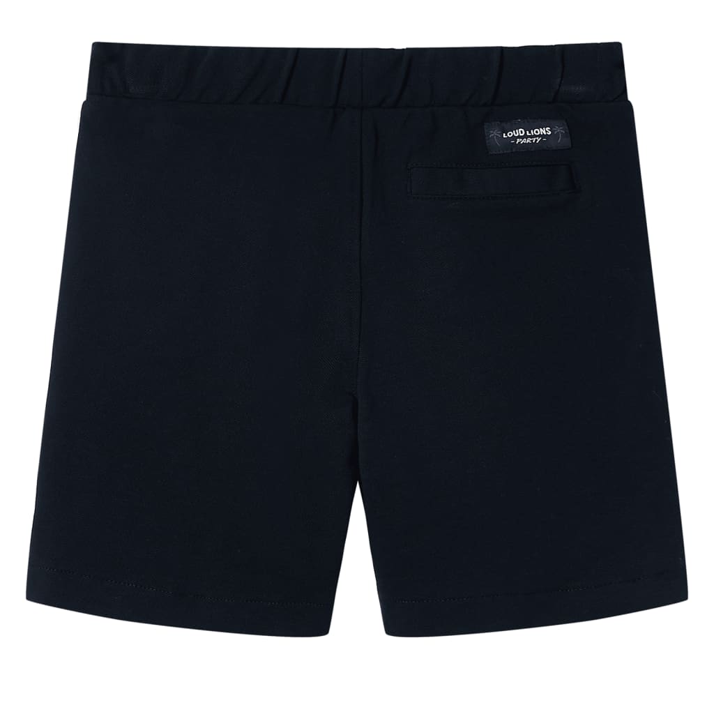 VidaXL Kindershorts mit Kordelzug 116 Marineblau