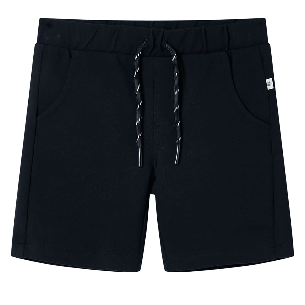 VidaXL Kindershorts mit Kordelzug 128 Marineblau