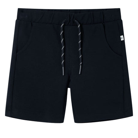 VidaXL Kindershorts mit Kordelzug 128 Marineblau