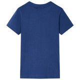 VidaXL Kindershirt 128 dunkelblau