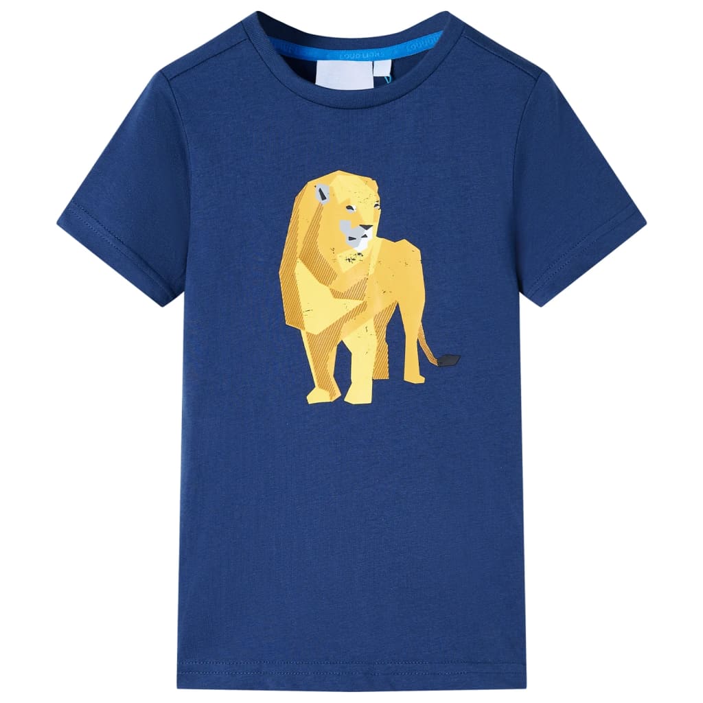 VidaXL Kindershirt 140 dunkelblau