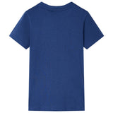 VidaXL Kindershirt 140 dunkelblau