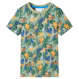 VidaXL Kindershirt mit kurzen Ärmeln 92 Mehrfarbig