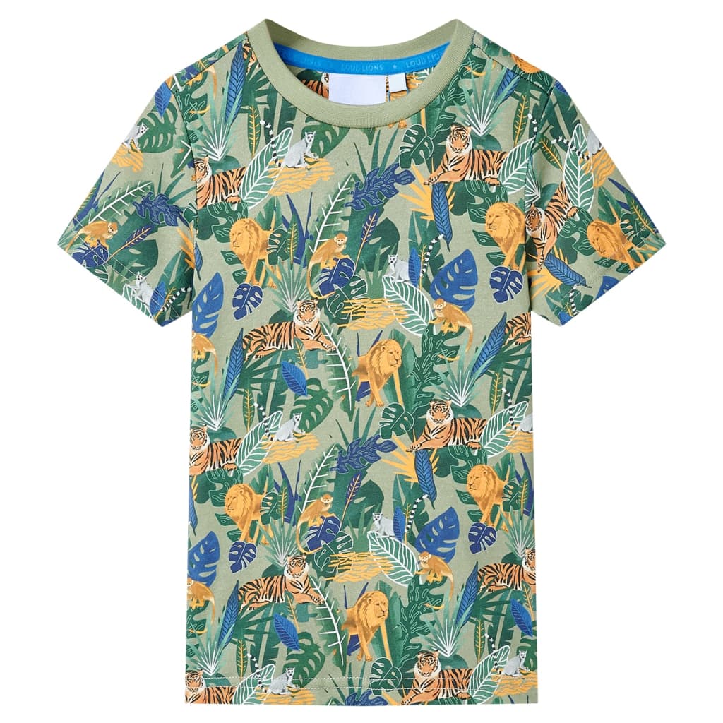 VidaXL Kindershirt mit kurzen Ärmeln 104 Mehrfarbig
