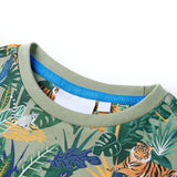 VidaXL Kindershirt mit kurzen Ärmeln 128 Mehrfarbig
