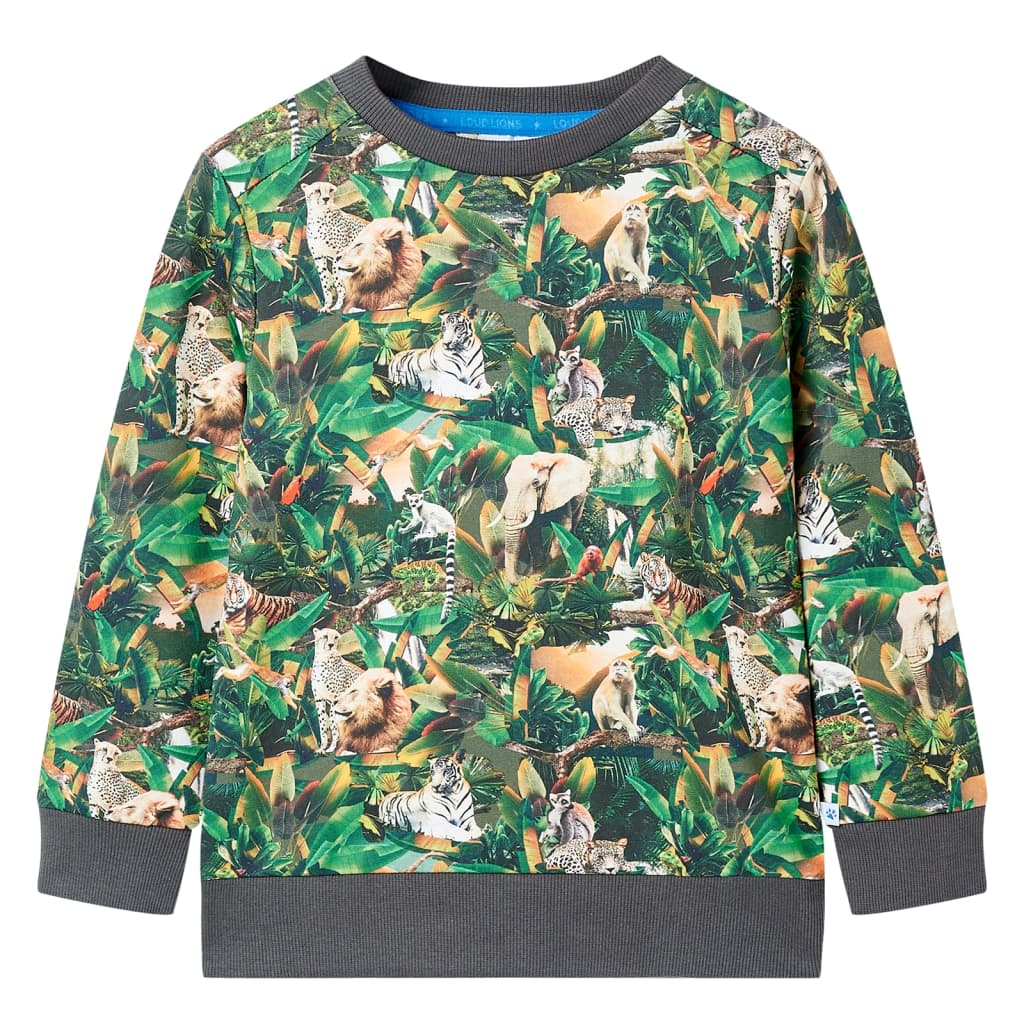 VidaXL Kinderpullover 128 altpetrol