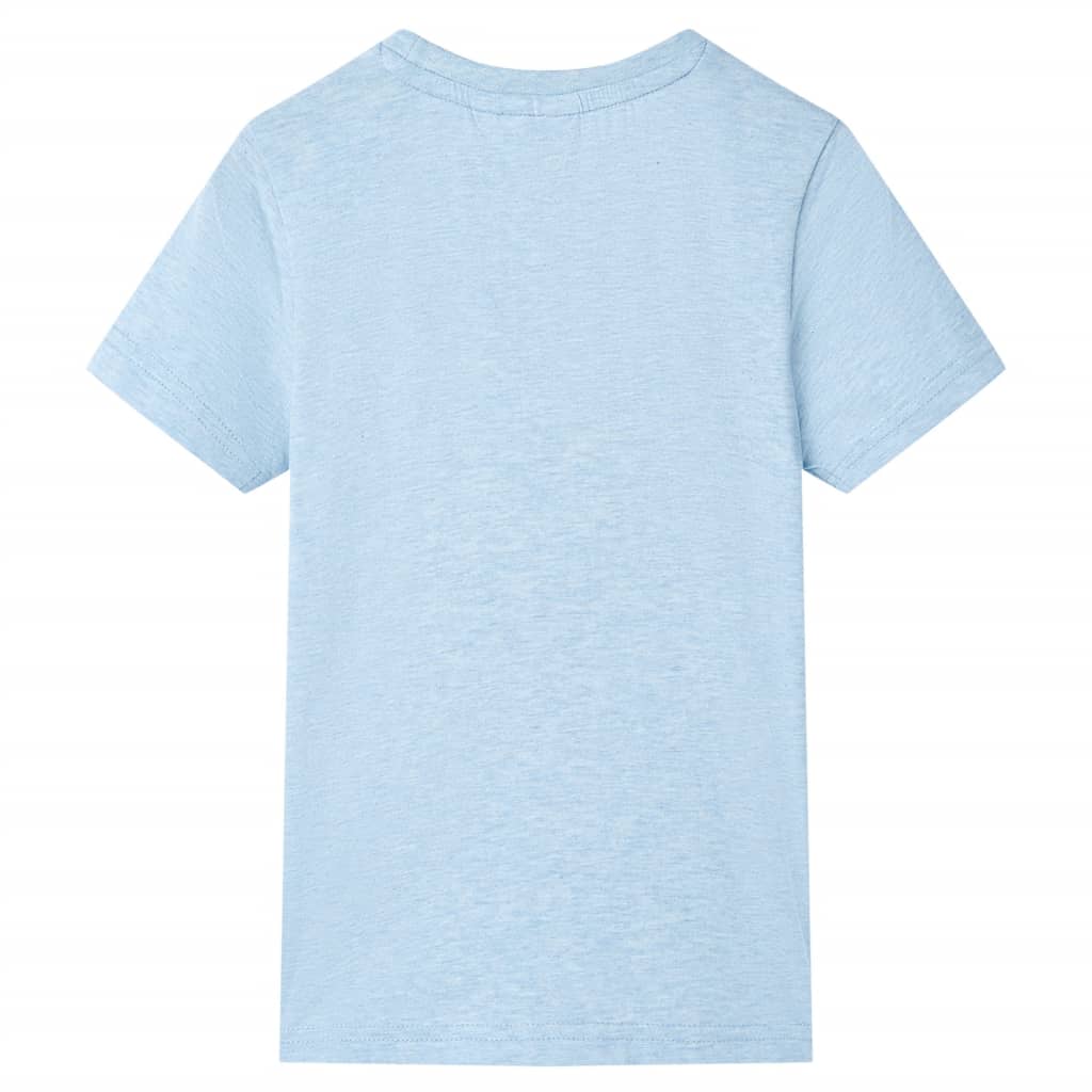 VidaXL Kindershirt 92 softblau gemischt