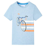 VidaXL Kindershirt 104 softblau gemischt