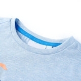 VidaXL Kindershirt 116 softblau gemischt