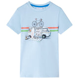 VidaXL Kindershirt 92 Hellblau