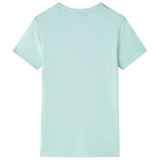 VidaXL Kindershirt 128 helles Mint
